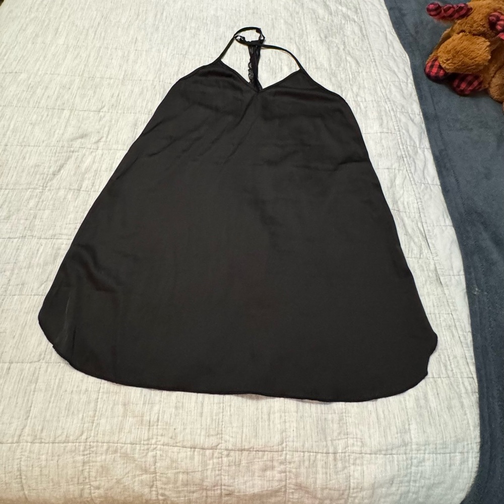 Silk night gown